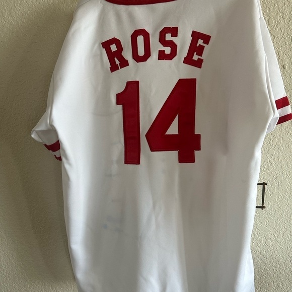 Pete Rose “Charlie Hustle Hit King” Autographed Jersey #210/500 – No COA - Picture 4 of 4